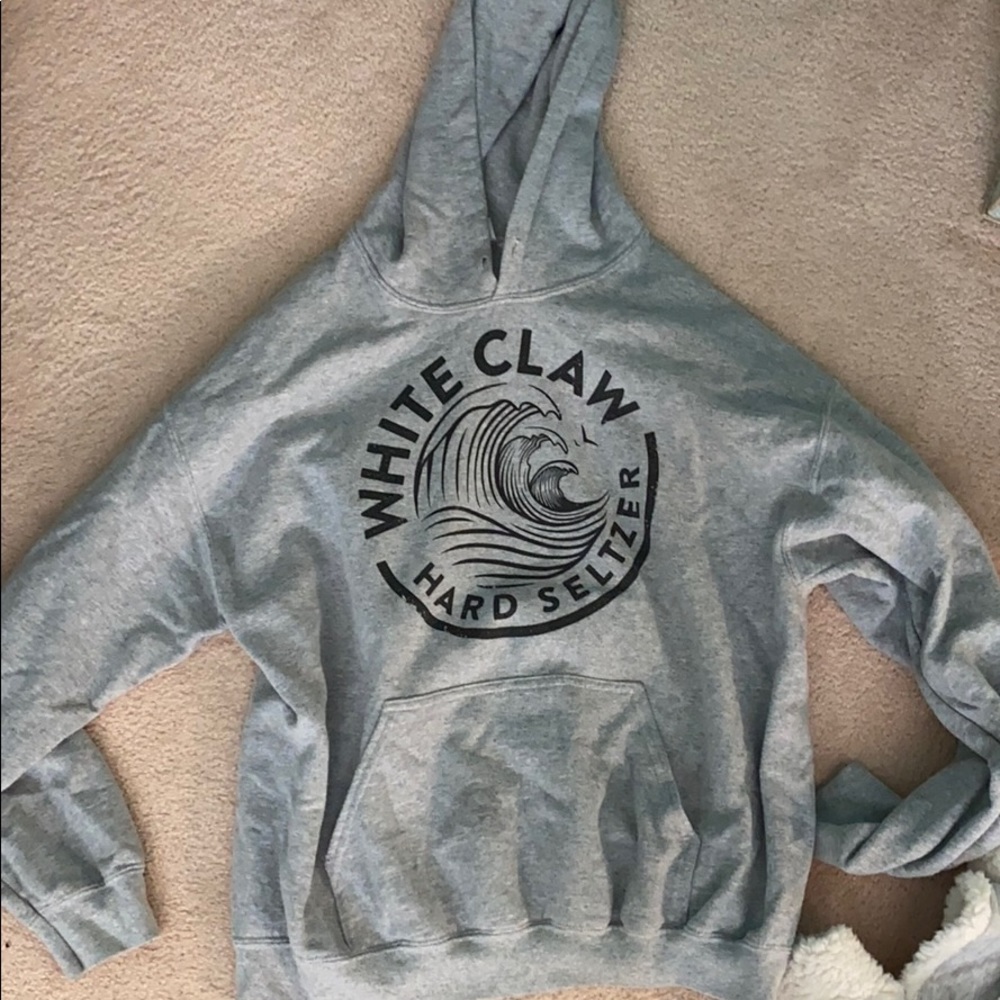 White claw hoodie